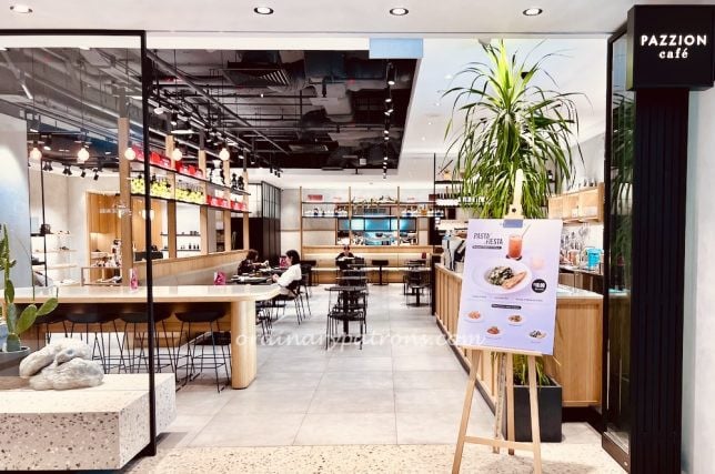 PAZZION Cafe Takashimaya review