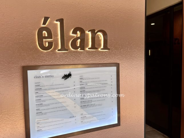 élan Restaurant Review Singapore Les Amis 