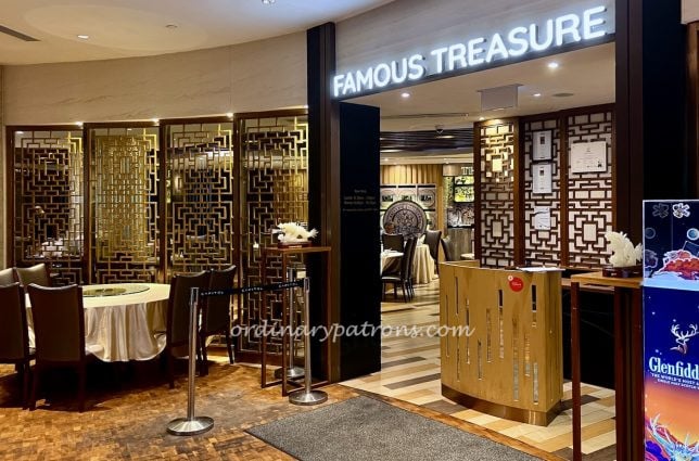 Famous Treasure Chinese Restaurant  Review Lunch