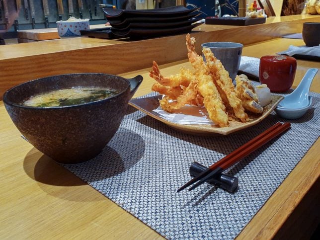 Lady's Set at Kan Sushi Restaurant at Robertson Quay