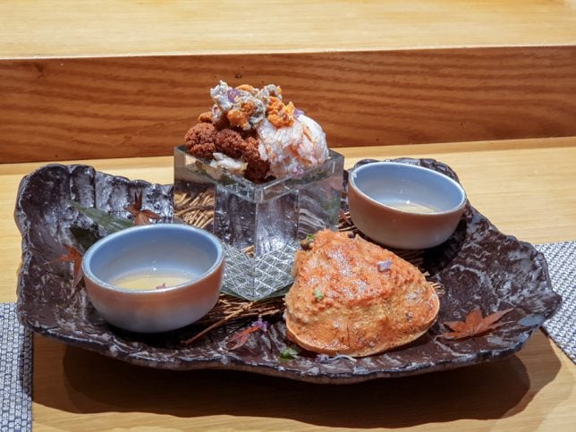 Hokkaido Snow Crab Kan Sushi 