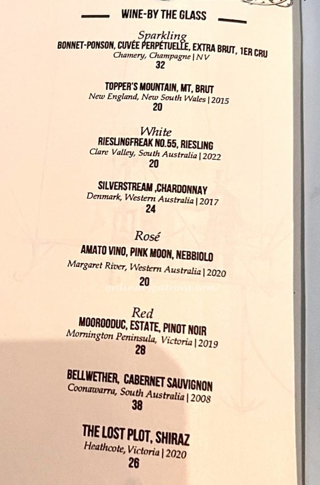 Burnt Ends Restaurant and Cocktail Menu