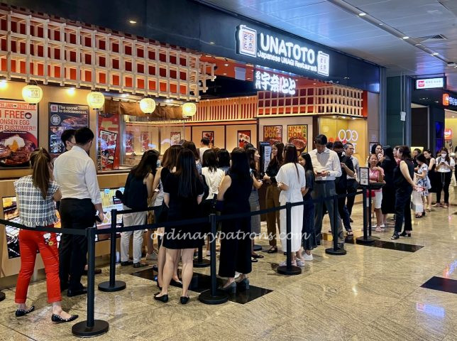 Unatoto Singapore Review Guoco Tower Japanese Unagi Restaurant