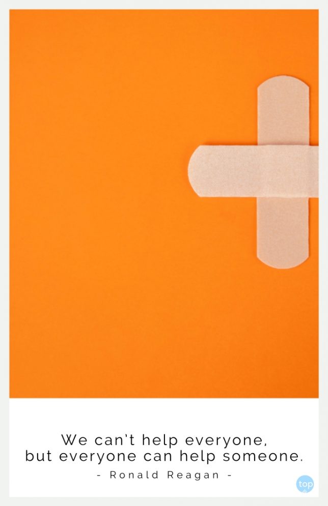 We can't help everyone, but everyone can help someone. - Ronald Reagan
quote