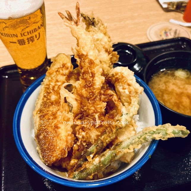 Tenya Tempura ION Orchard : Affordable Japanese Food