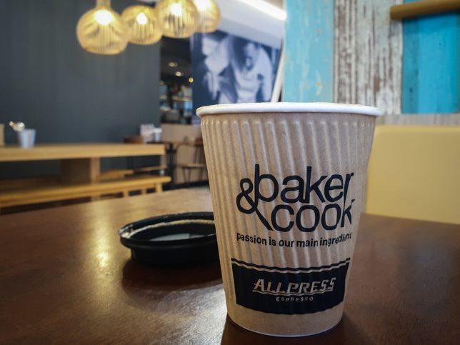 Baker & Cook coffee