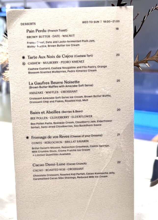 Le Matin Patisserie Cafe ION Orchard Menu