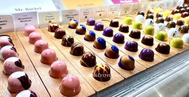 Mr. Bucket Chocolaterie review and The Chocolate Factory at Dempsey