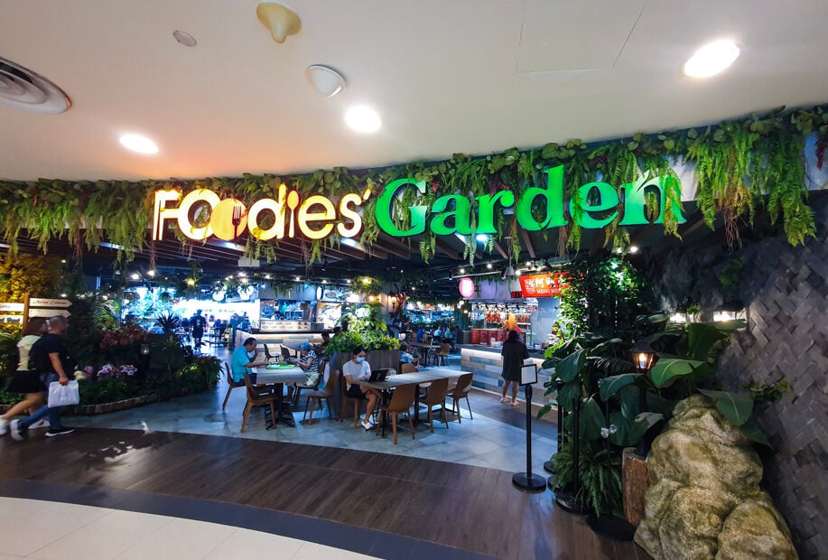 Foodies Garden Food Court in Hougang Mall