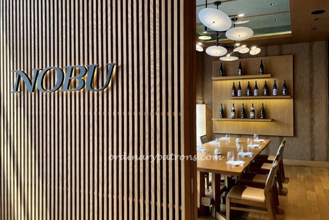 Nobu Singapore 