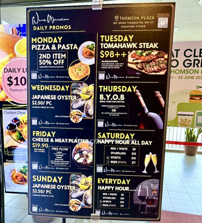 Where to Eat Today at Thomson Singapore 