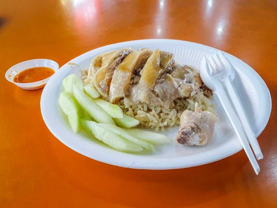 Maxwell Rice Tian Tian Hainanese Chicken Rice at Maxwell Food Centre: Worth the ...