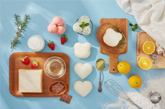 Fried Ice Cream 炸冰淇淋形象圖 