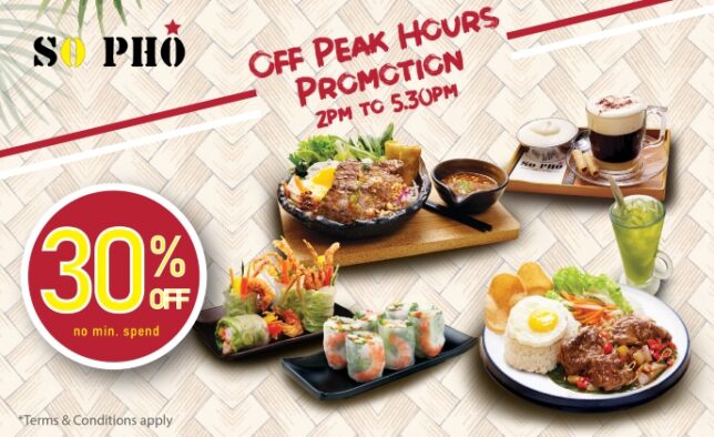 So Pho Promotions
