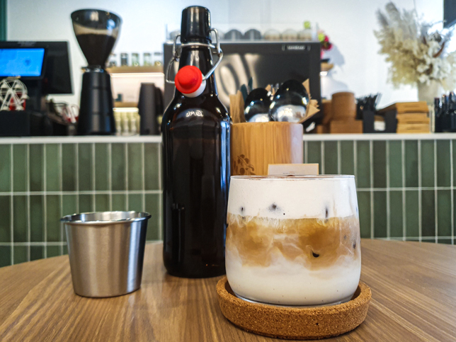 ToMo Cafe Iced Cloud Coffee