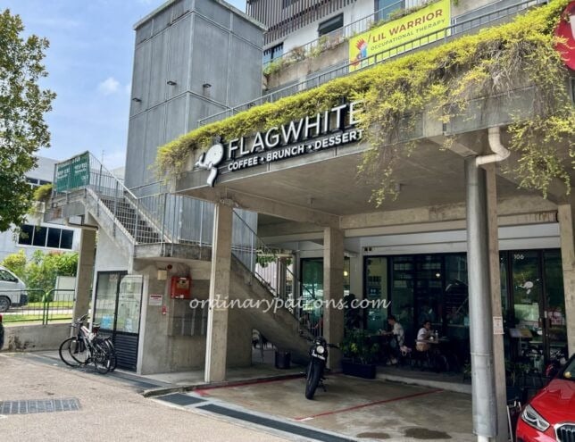 Flagwhite Cafe - Australian Inspired Food at Beauty World MRT Singapore 