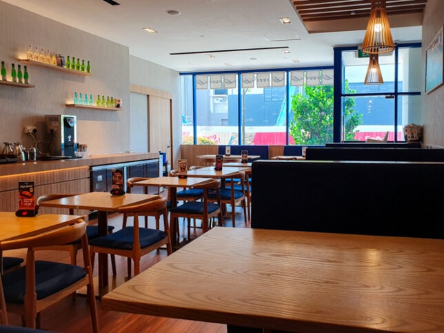 Unabara Grilled Fish at Leisure Park Kallang