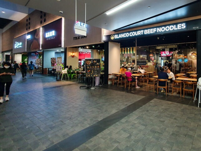 F&B in Aperia Pedestrian Link Mall