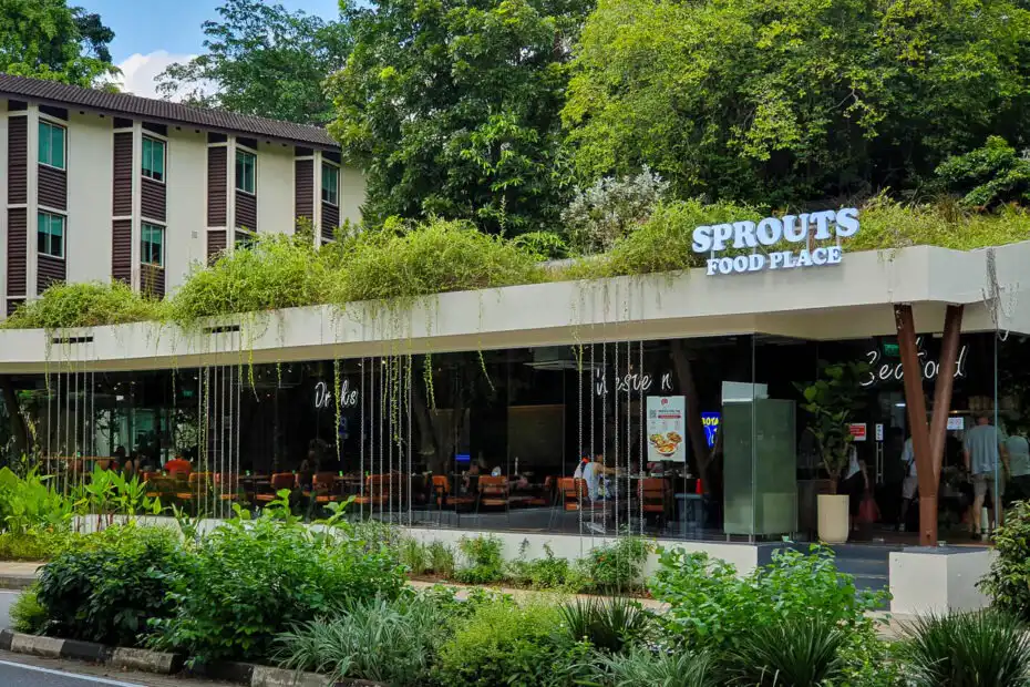 Sprouts Food Place at Raffles Building