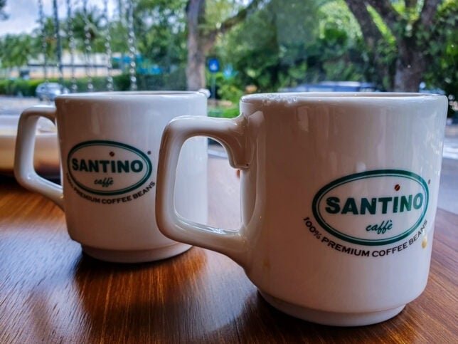 Sprouts Food Court in Botanic Gardens - coffee