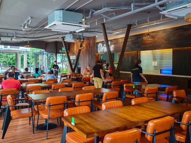 Botanic Garden food court - Sprouts Food Place