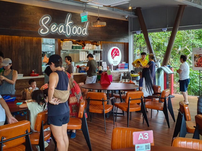Melben Seafood at Sprouts Food Court in Botanic Gardens