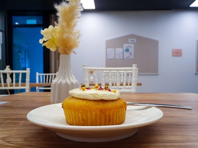 Teacake at Trehaus Cafe