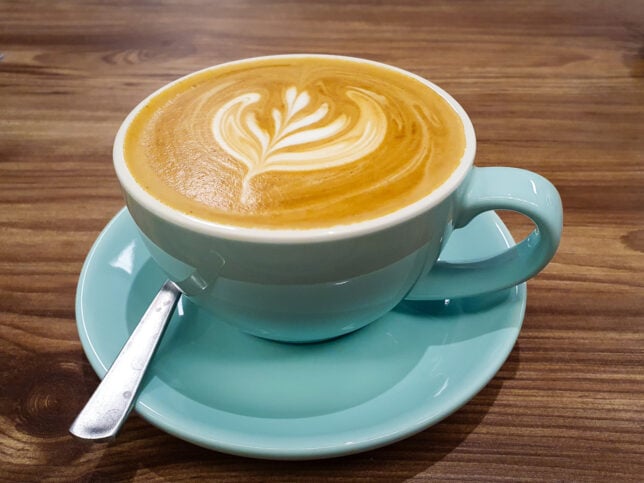 Coffee at Trehaus Cafe