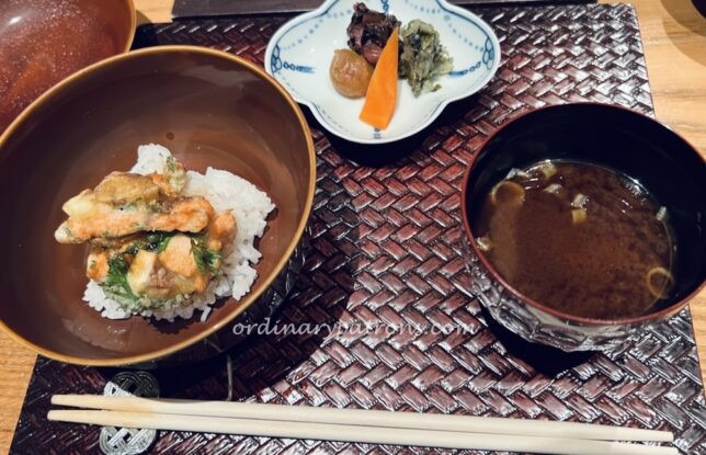 Tempura Tatsumi Lunch