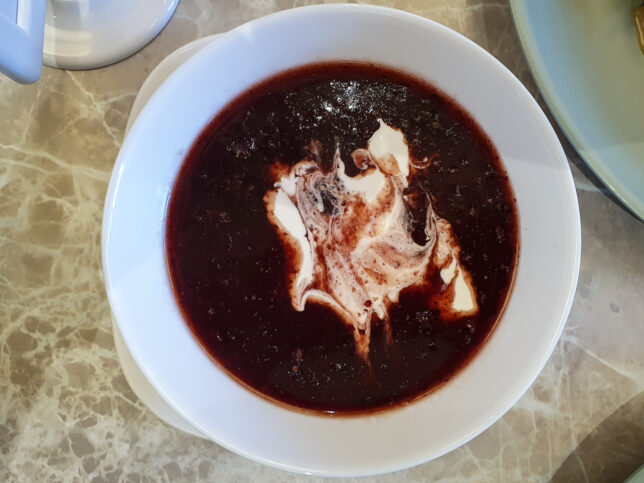 Café Brera Pulut Hitam from dysphagia-friendly menu