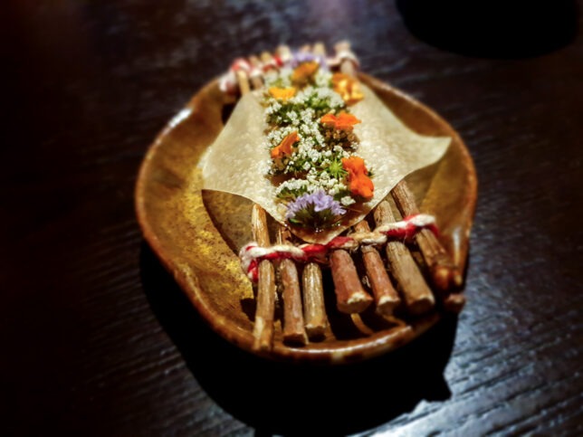 Dewakan Appetiser - Mint Flower Crepe