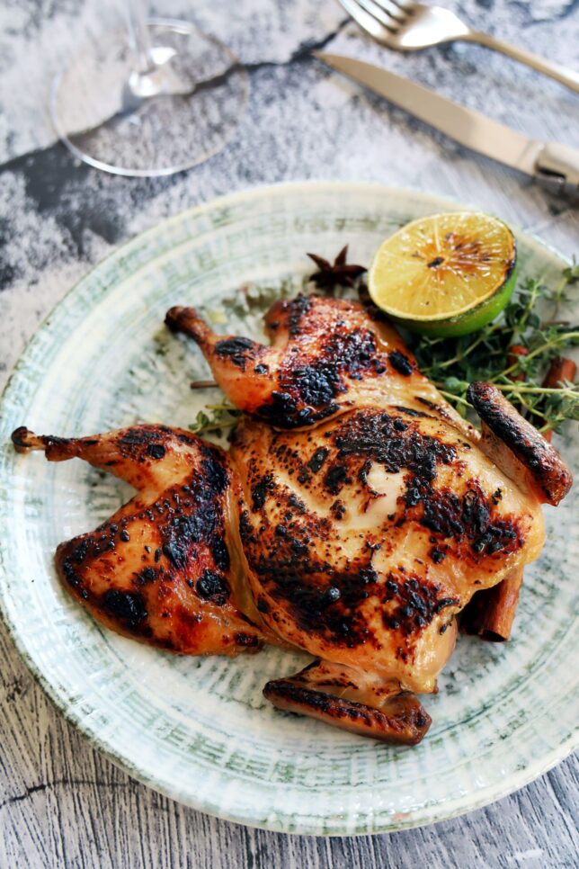 Fireplace Honey Orange Jurassic Quail