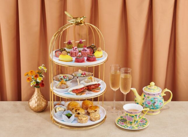 InterContinental Singapore - The Lobby Lounge - Blooming Abundance Afternoon Tea Set with Champagne 