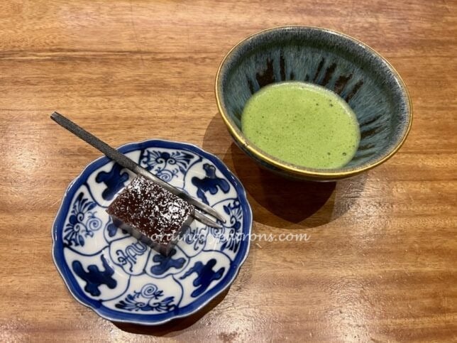Tempura Miyashiro Tokyo dessert