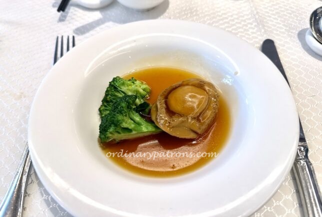 braised whole abalone.