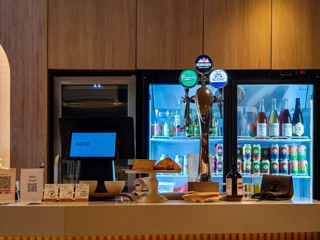 Buzzed Coffee Bar - cold beer on tap