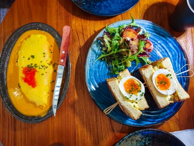 Sando and Omelette - Jypsy at East Coast Park 