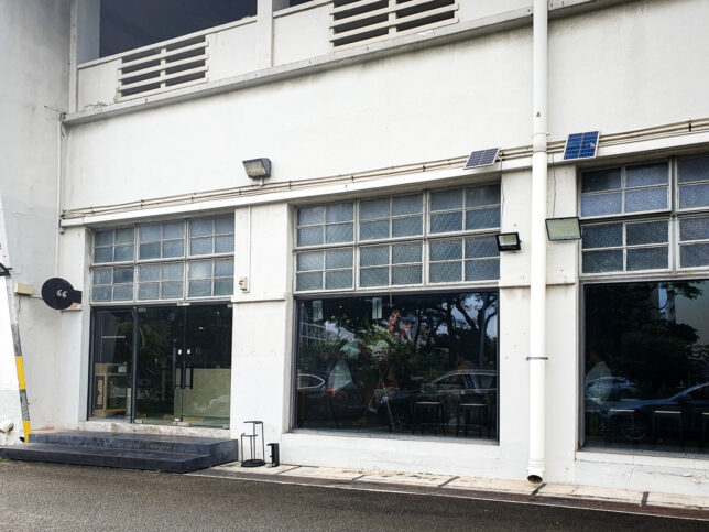 Vernacular Coffee - café in former Singapore Badminton Hall