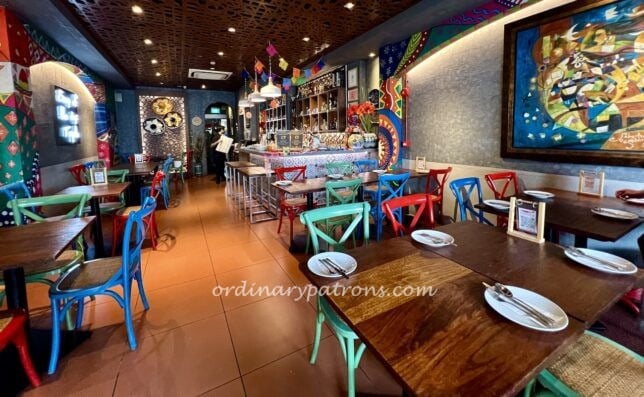 Comida Mexicana Menu