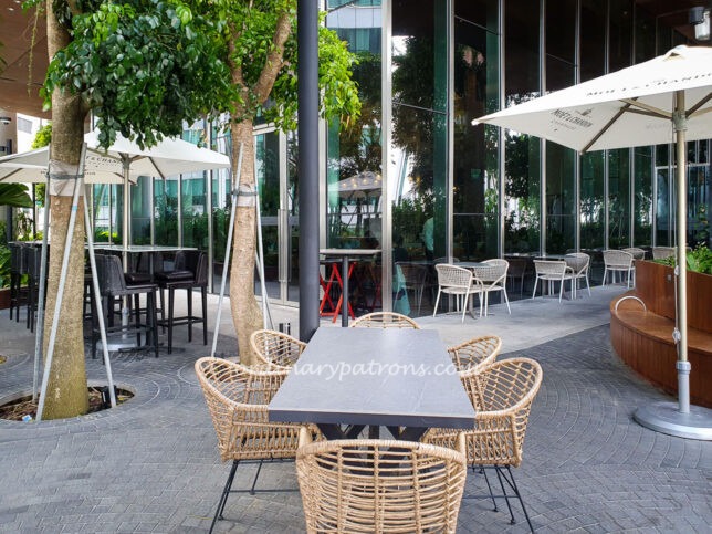  alfresco terrace  of Sol & Luna