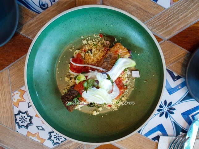 Grilled Seabass - Sol & Luna Weekday Lunch Set Menu