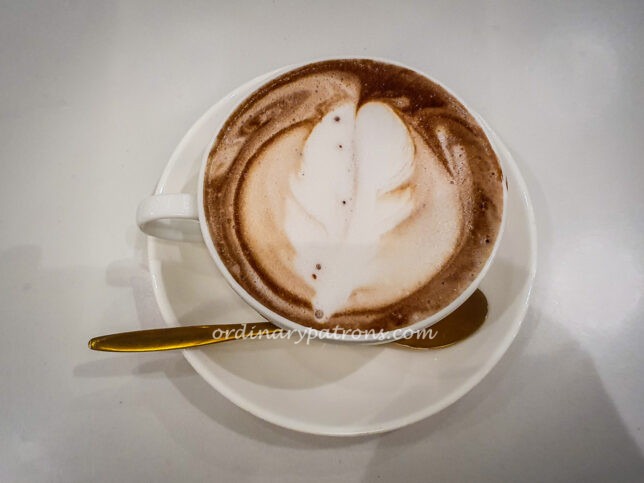 hot chocolate @ Tanglin Cookhouse 