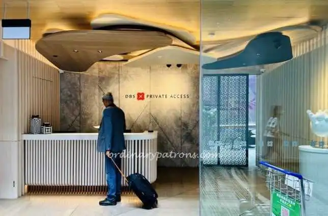 DBS Private Access Lounge Changi Airport T3