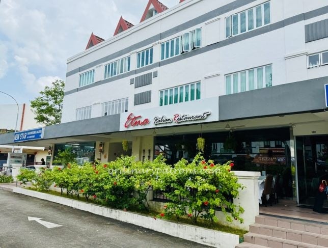 Etna Italian Restaurant, East Coast Singapore