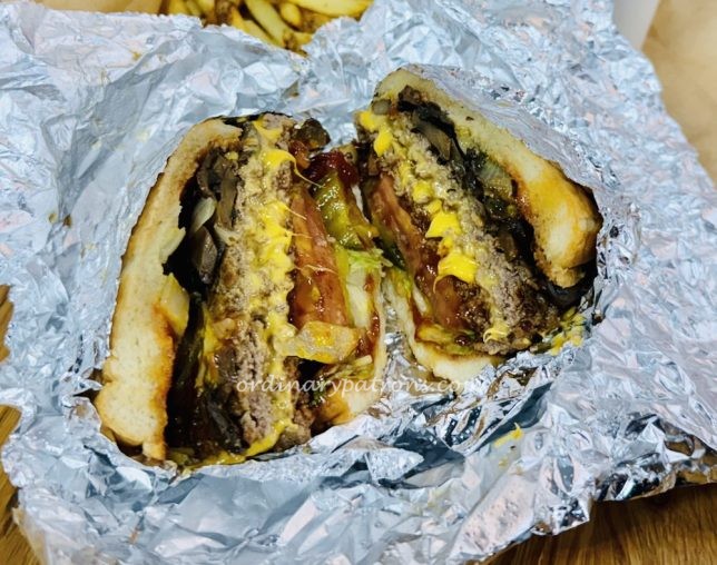 Five Guys Singapore CheeseBurger