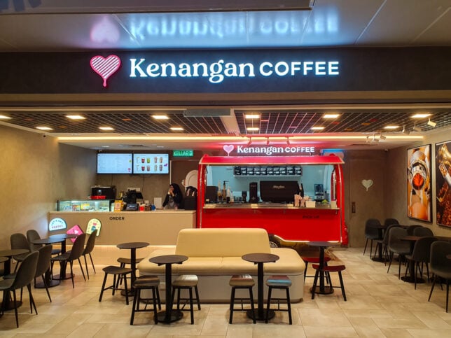 Kenangan Coffee Malaysia - airport