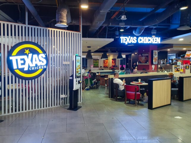 Texas Chicken at KLIA2