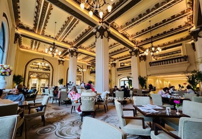 Peninsula Hotel afternoon tea in Hong Kong