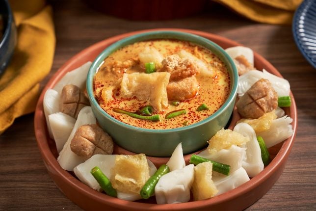 Peppermint's Fish May Curry Chee Cheong Fun