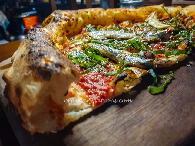 Marinara e Acciughe Pizza at La Botteg